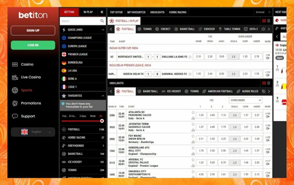 Betiton website for online sports betting review